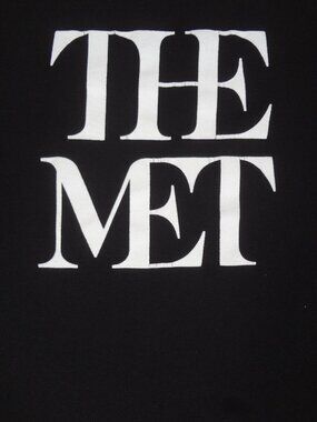 THE MET  METROPOLITAN MESEUM OF ART NYC BLACK XXL 2XL T-SHIRT L908 (SPOT C PICS*
